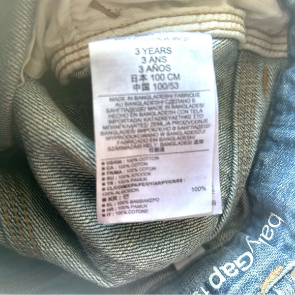 Gap Toddler Girls Cargo Shorts with Washwell Size 3T NWT - Picture 5 of 5